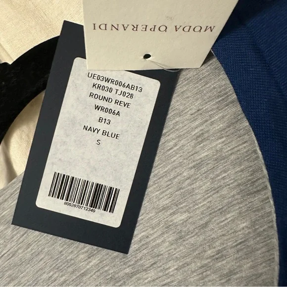 Sease Reversible Sweater - Blue/Gray